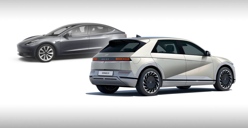 Ioniq 5 v Tesla Model 3: Specs comparison