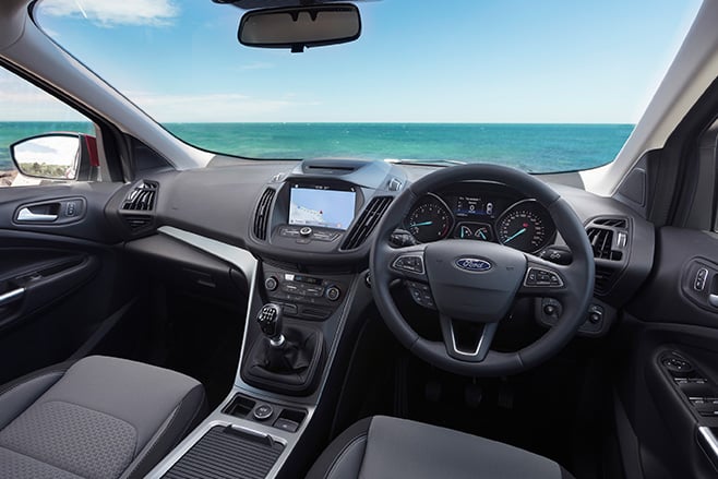 2017 Ford Escape interior