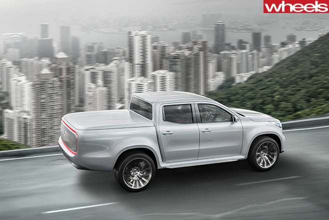 Mercedes -Benz -utility -vehicle -top -side