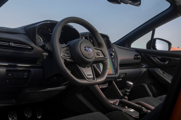 Subaru WRX interior