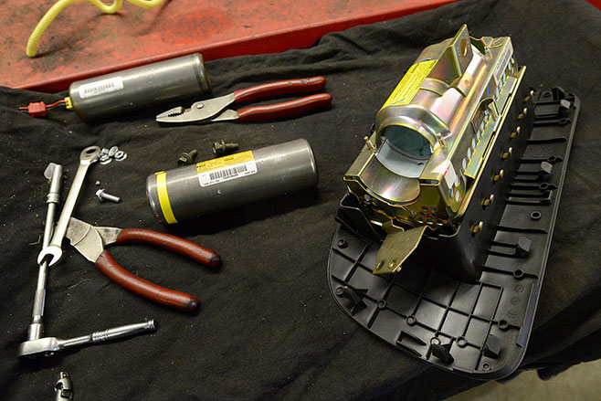 Takata airbag inflator