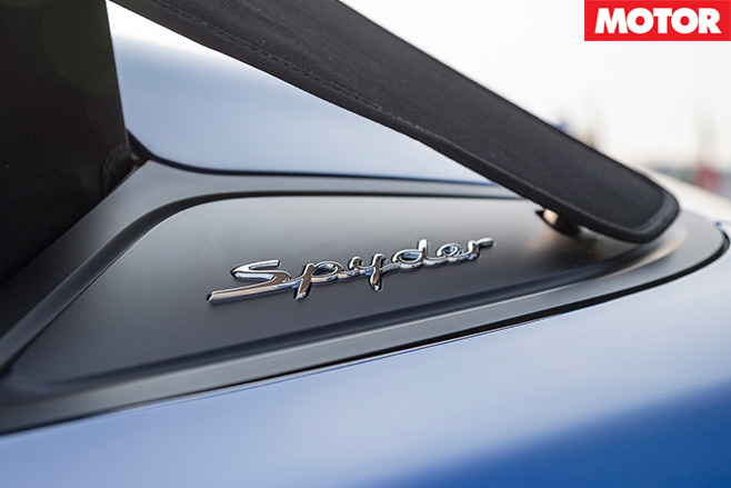 Porsche boxster spyder 4