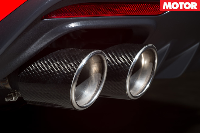 Tickford Mustang exhaust