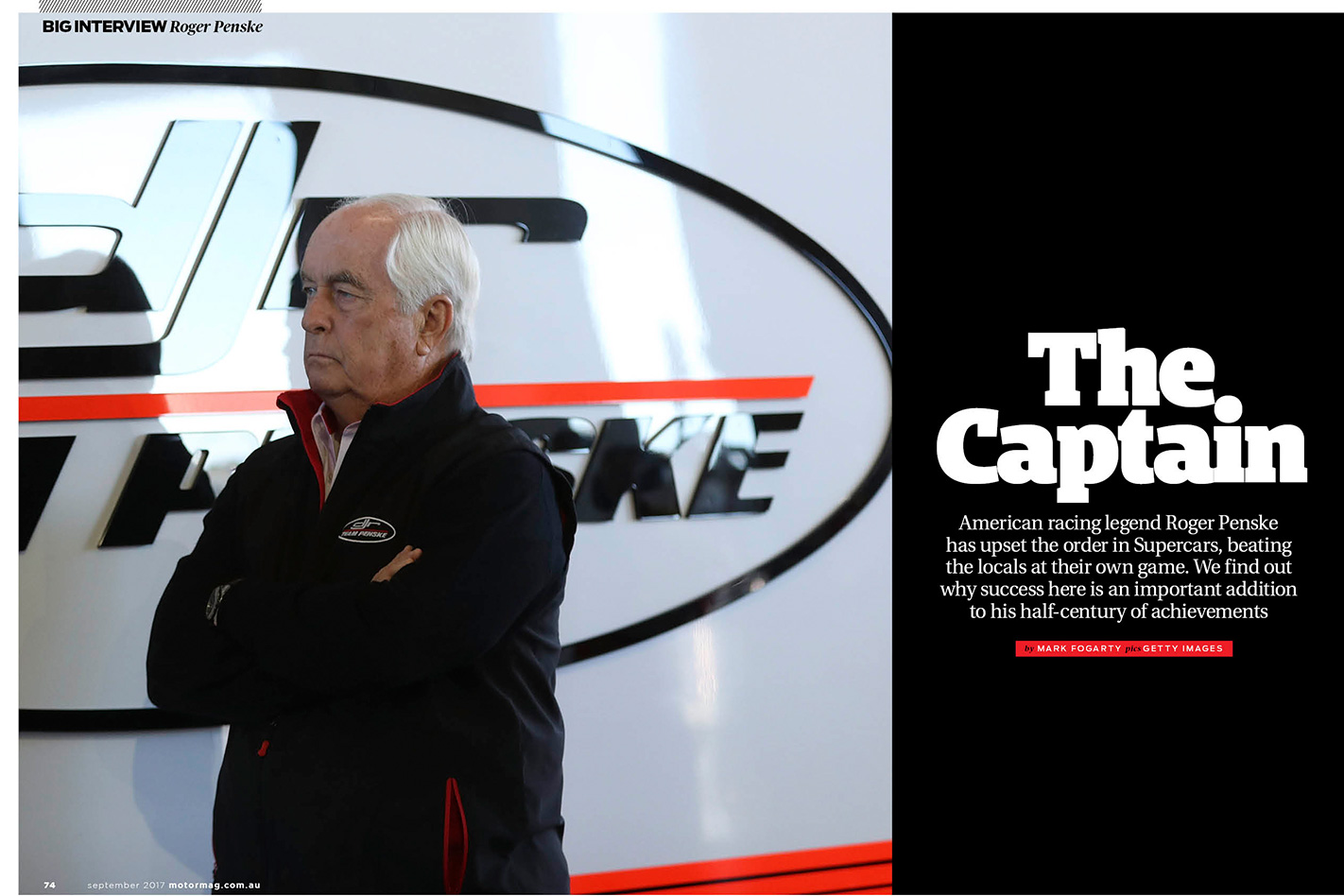 ROGER PENSKE INTERVIEW