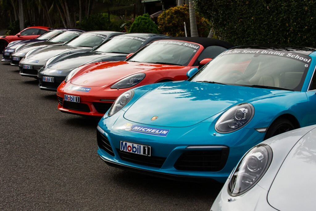 Porsche driving school teaches the art of slide