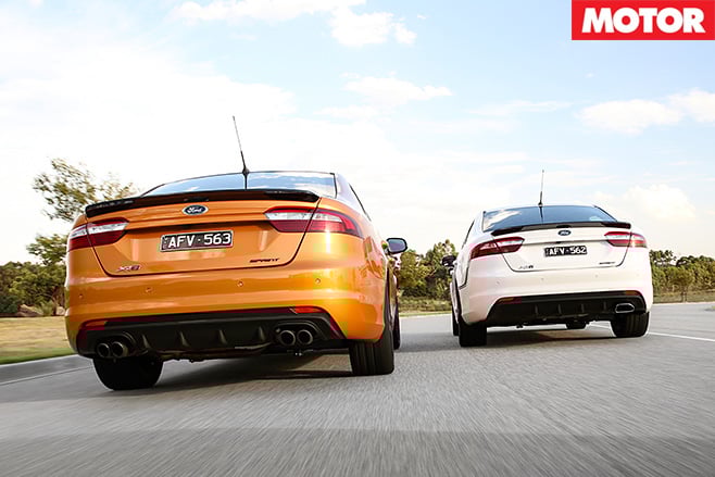 Ford falcon sprint rears