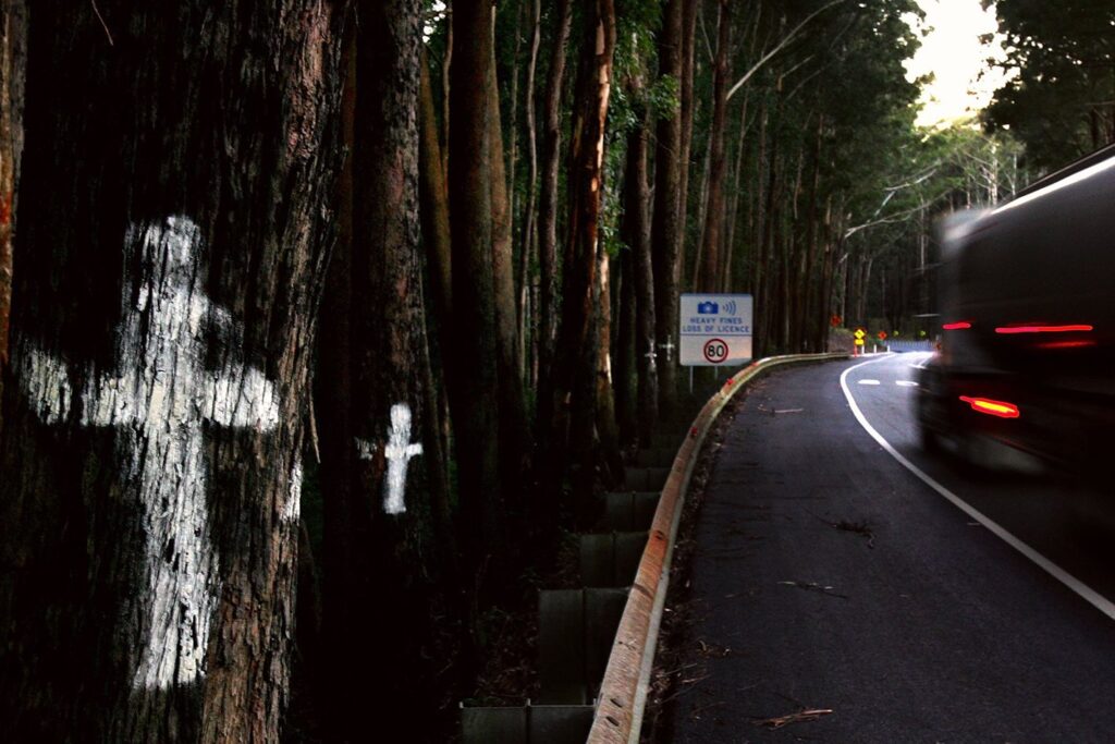 roadside memorial pacific highway