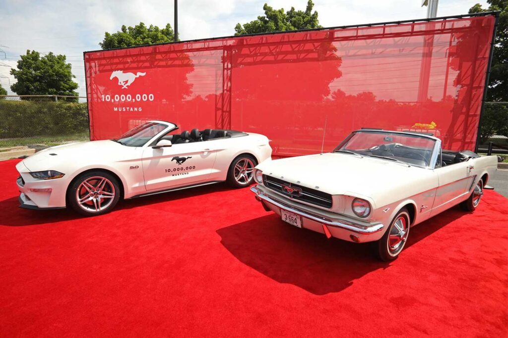 Ten-millionth Ford Mustang revealed