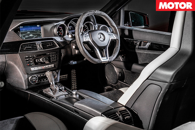 Mercedes C63 507 Estate interior