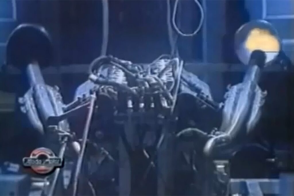 Renault F1 engine test