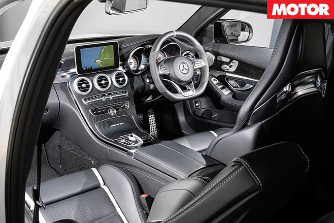 Mercedes-AMG C63 S Estate interior