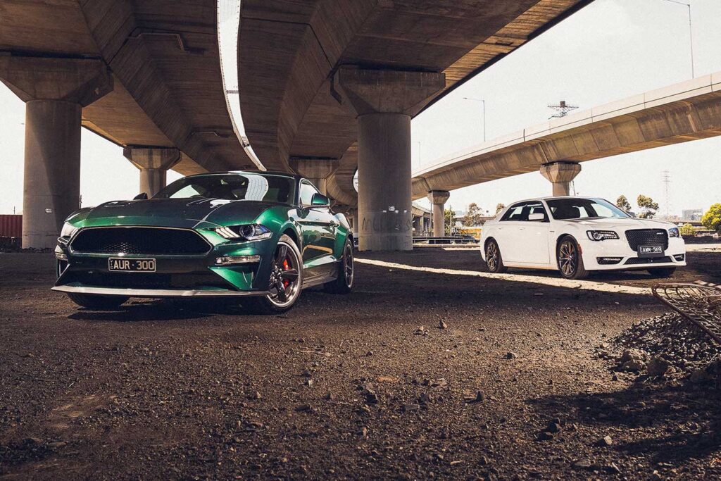 2019 Ford Mustang Bullitt vs Chrysler 300 SRT Gallery
