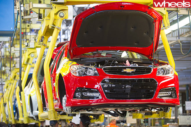 Holden -Commodore -production -line