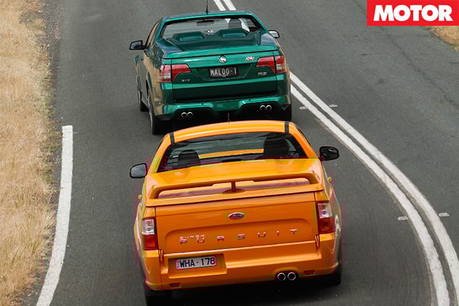 Fpv utes rear driving