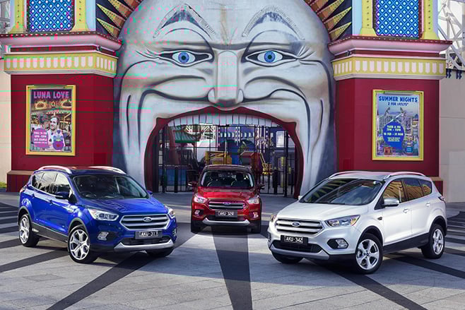2017 Ford Escape range