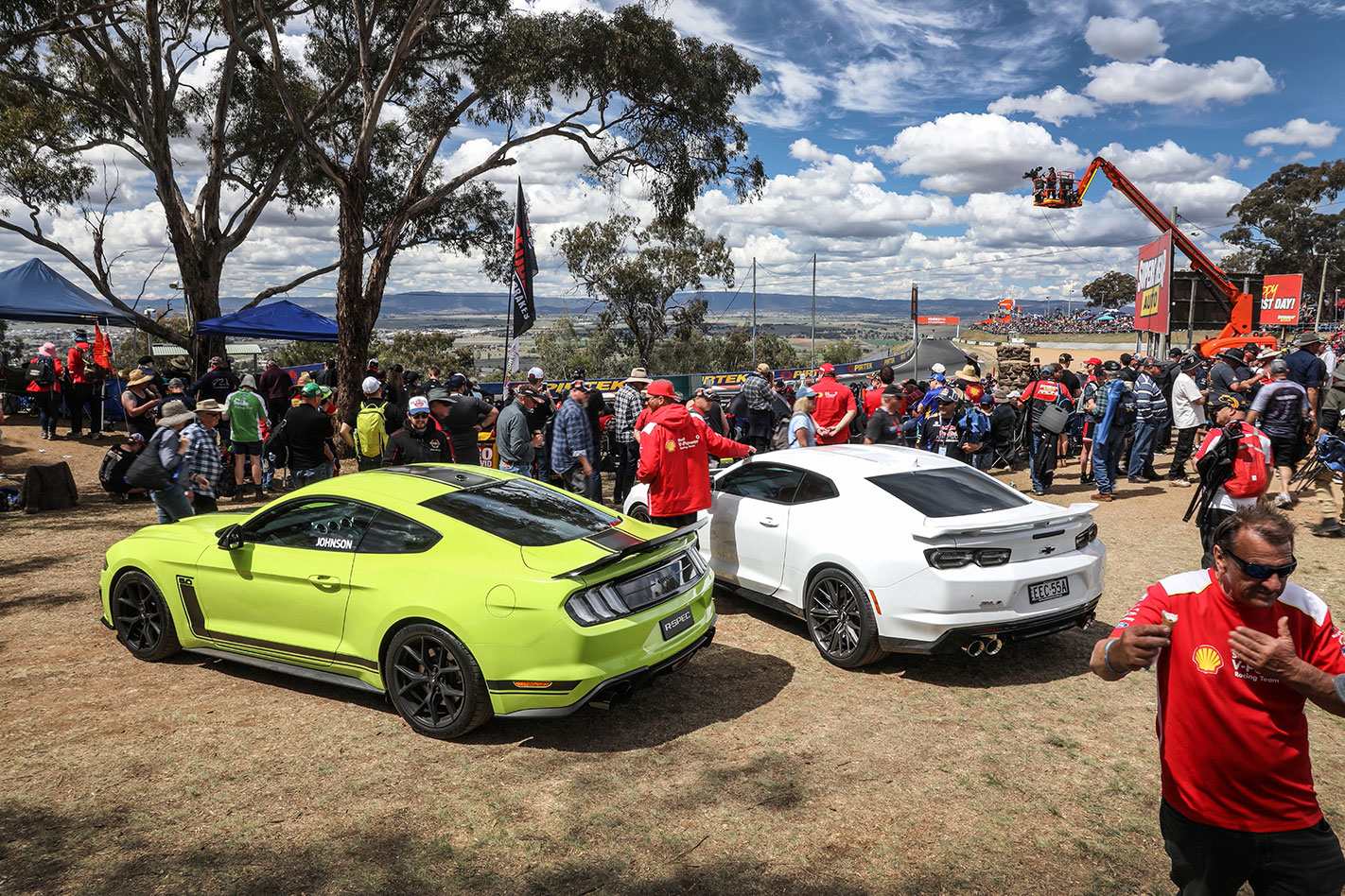 We crash Ford’s Bathurst Mustang R-Spec party with Camaro ZL1