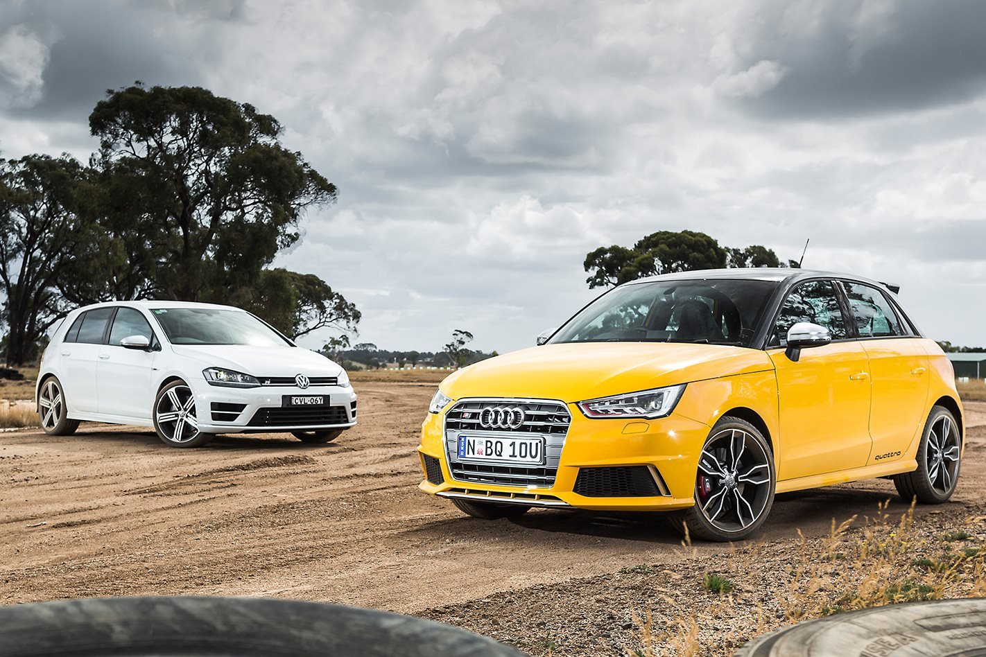 Audi S1 vs Volkswagen Golf R