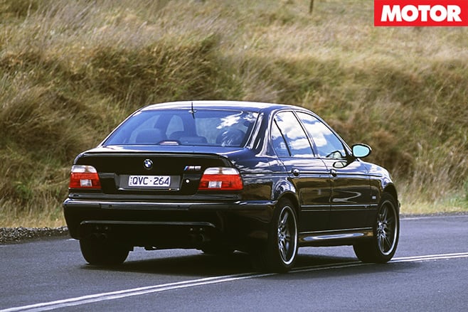 BMW E39 M5 rear