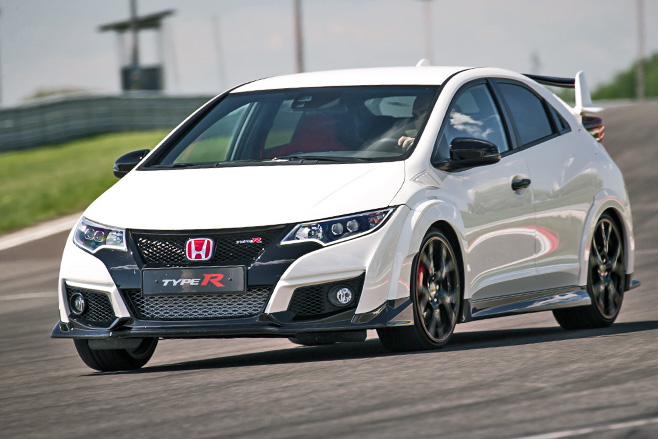 Honda Civic Type R front