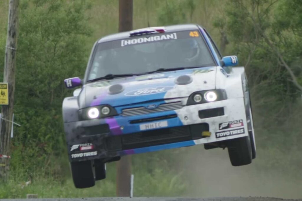 Ken Block Cossie V2 Donegal Rally onboard