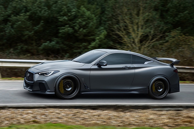 2017 Infiniti Q60 Project Black S Concept driving side