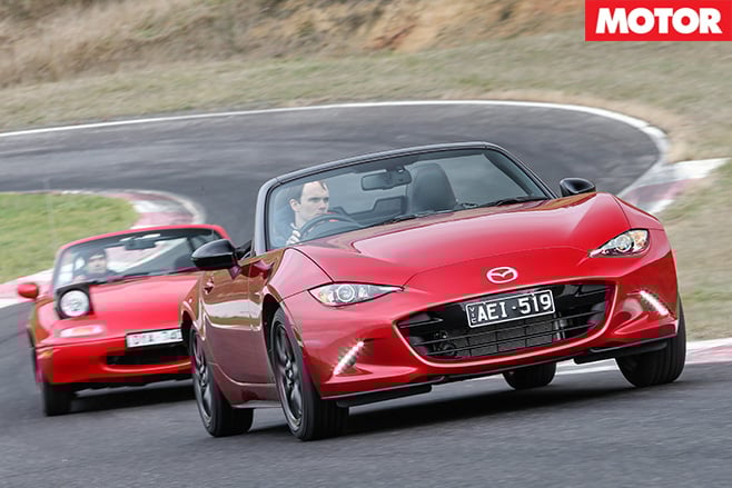 Mazda MX-5 new vs old