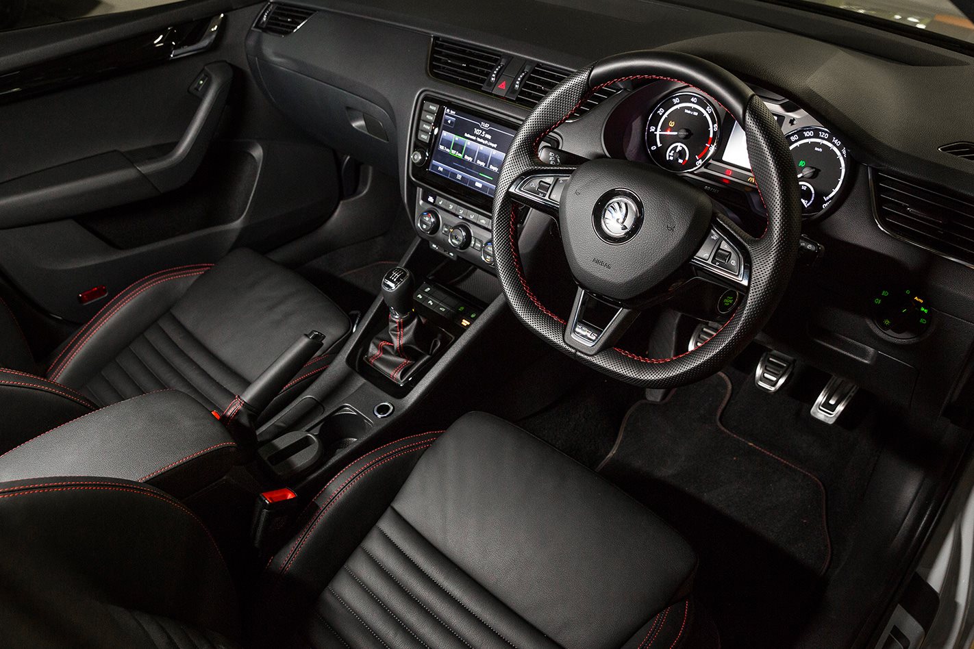 2017 Skoda Octavia RS230 interior