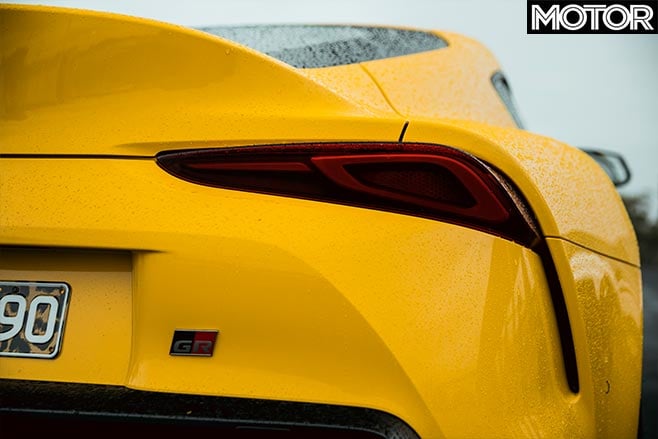 GR Supra rear