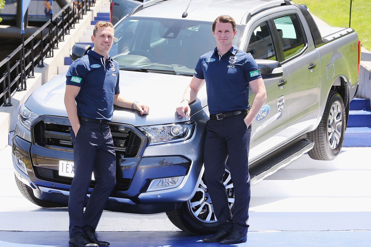 Patrick Dangerfield and Joel Selwood