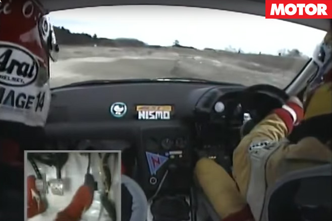 Inside Nissan R32 GTR=