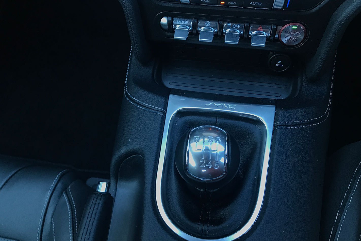 Ford Mustang six-speed manual