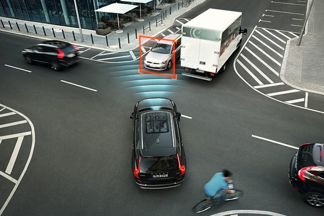 Volvo XC90 Driverless Car technology