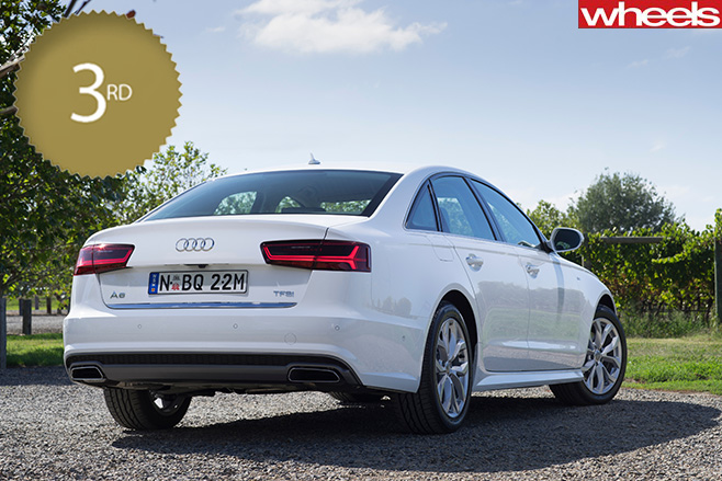Audi -A6-rear -side