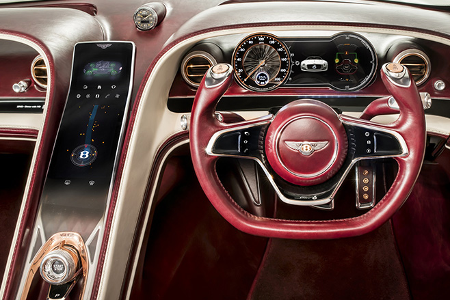 Bentley EXP 12 Speed 6e interior