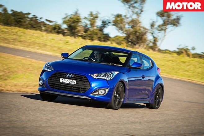 Hyundais veloster raptor front