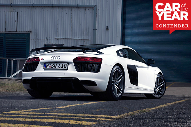 2017 Audi R8 at Wheels Car of the Year