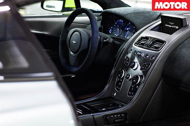 Vantage gt8 interior