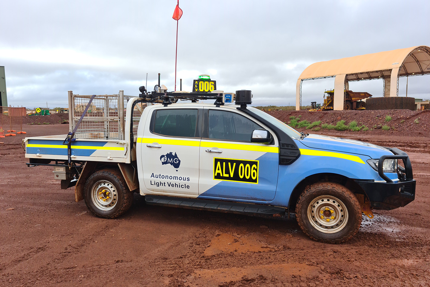 Fortescue Metals Group autonomous ford ranger