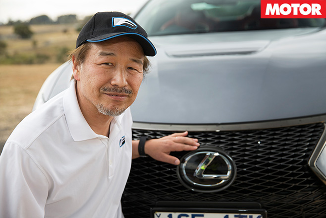 Yukihiko yaguchi with lexus