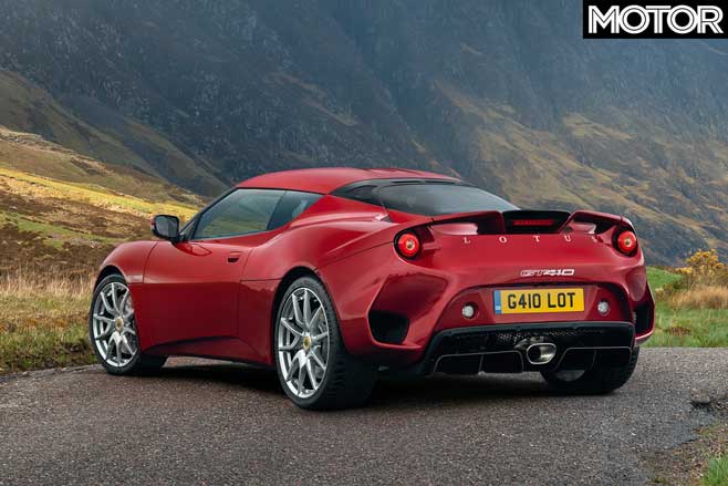 Lotus Evora GT 410 rear