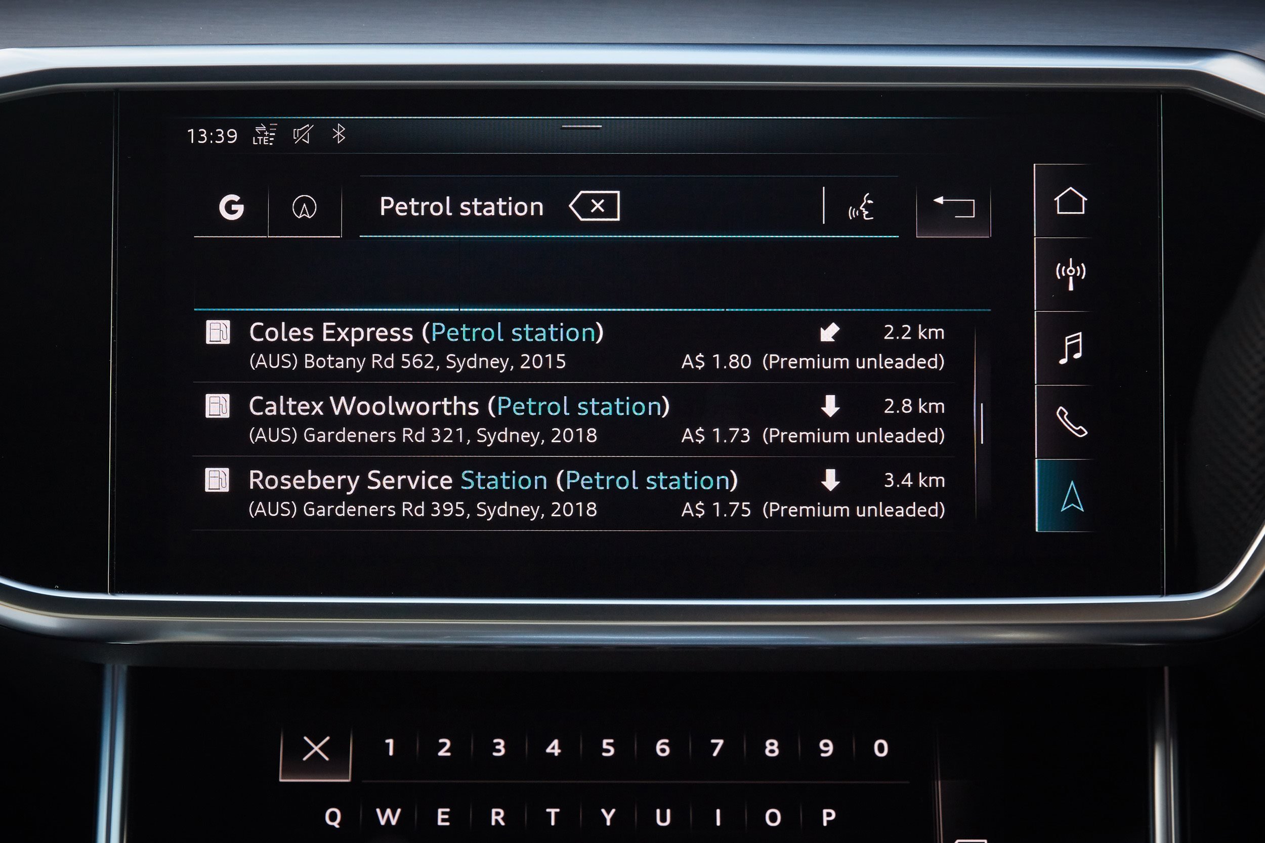 Audi Connect Plus 2019