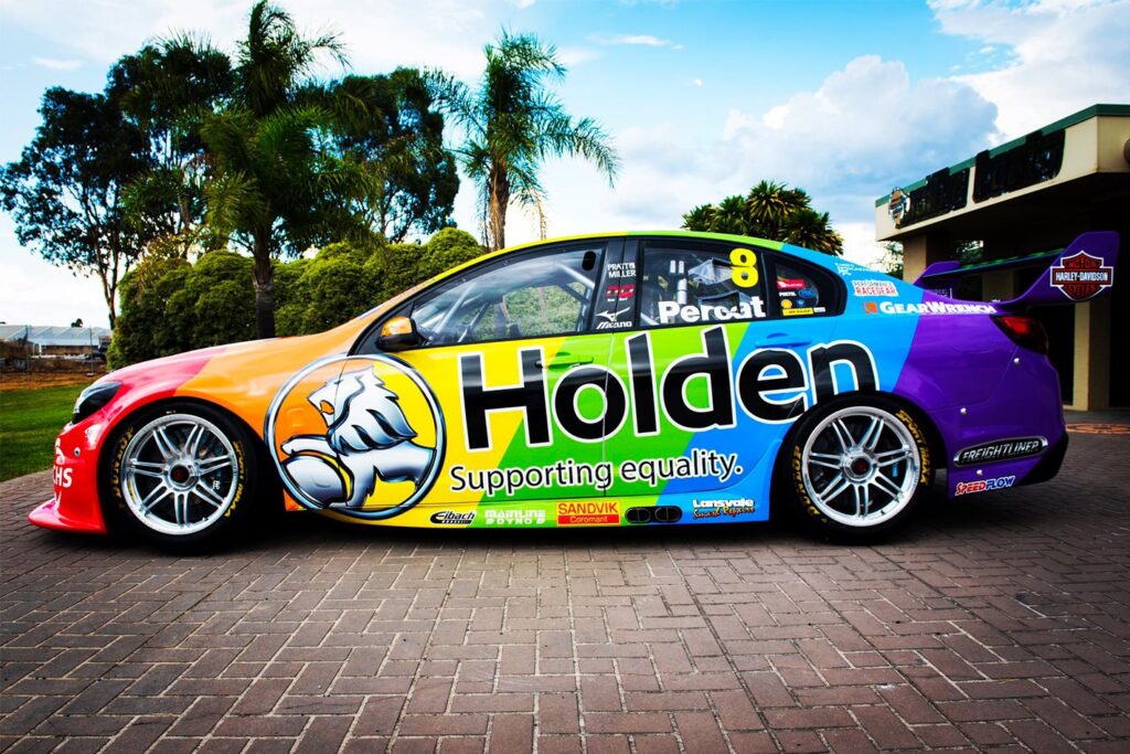 Brad Jones Racing unveils rainbow livery for F1 GP