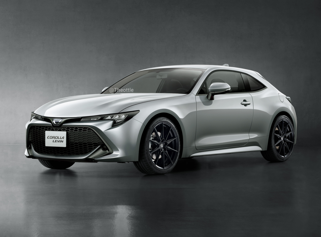 Toyota Corolla Levin rendering