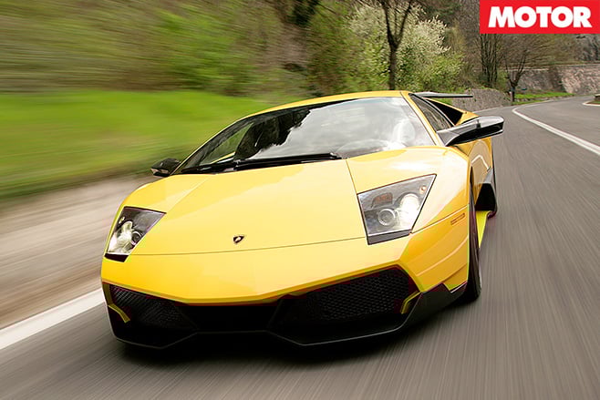 Lamborghini Murcielago SV front nose