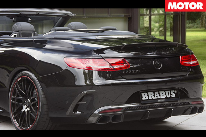 Brabus S63 AMG Cab rear