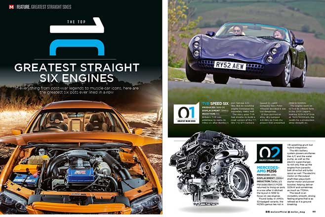 10 Greatest Straight Six Engines