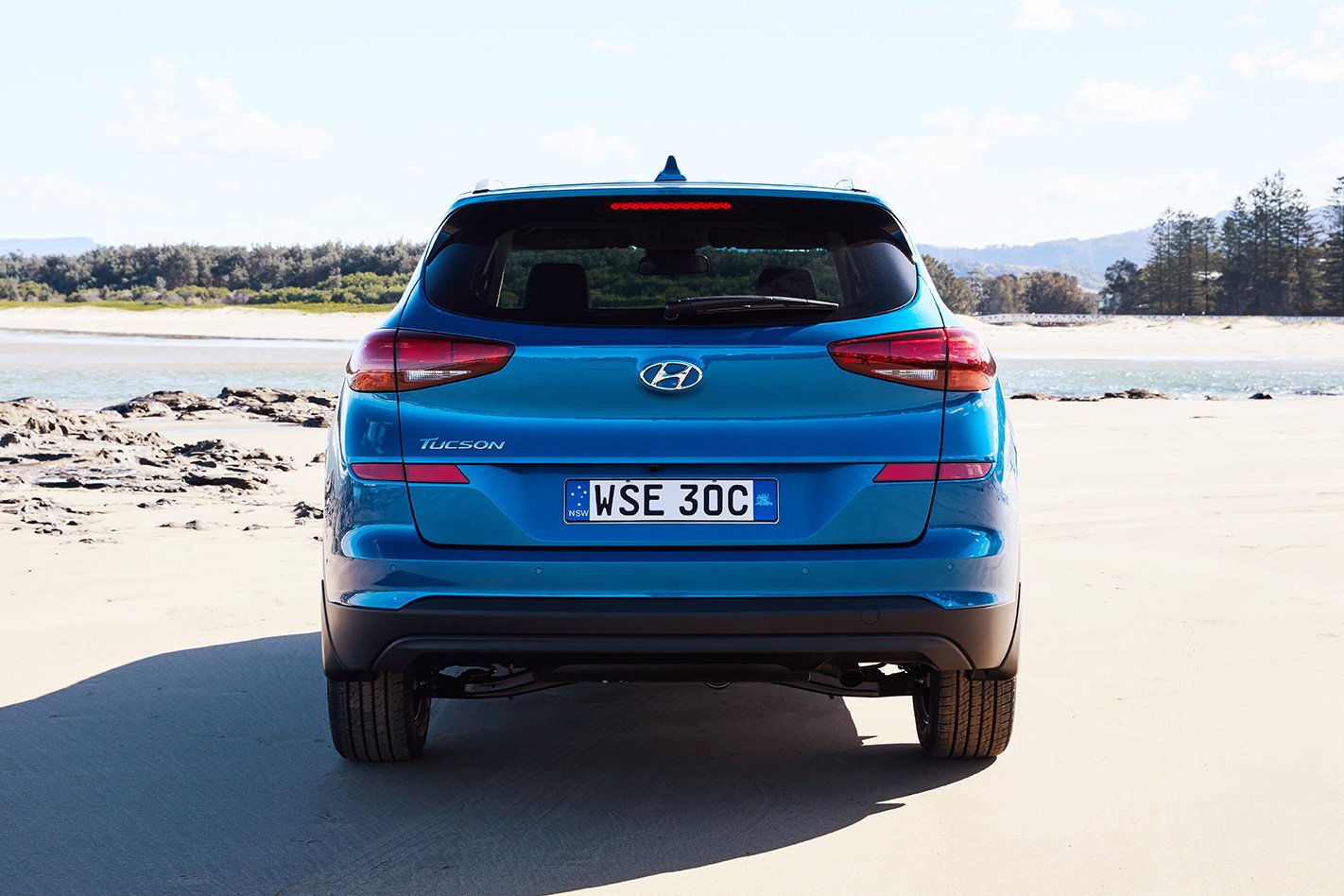 Hyundai Tucson CRDi Elite rear