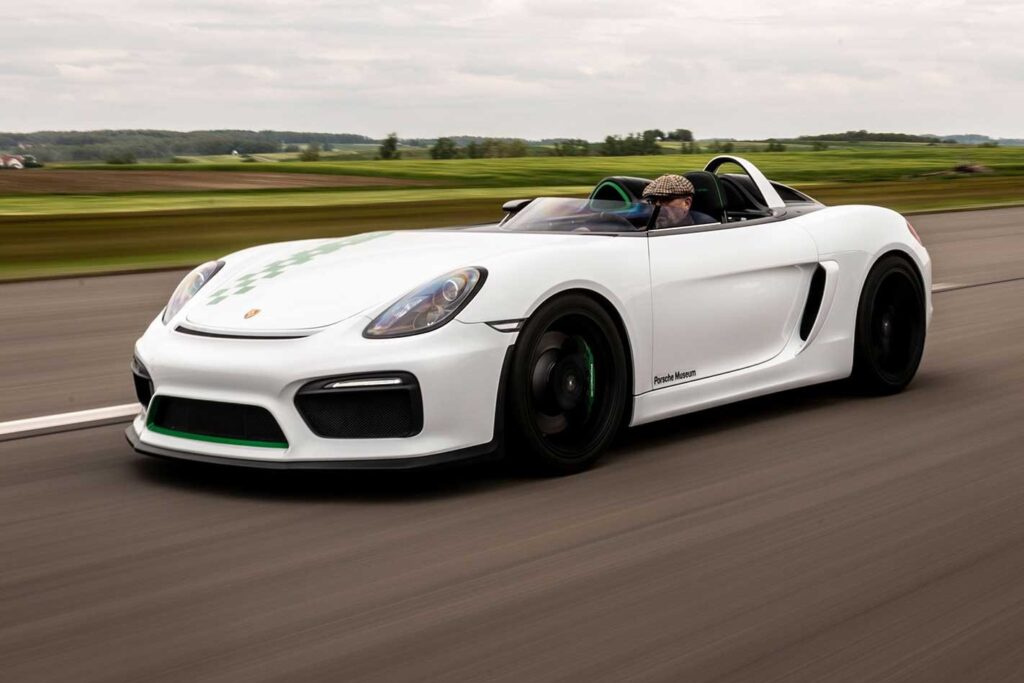 Porsche Boxster 981 Bergspyder racecar tribute