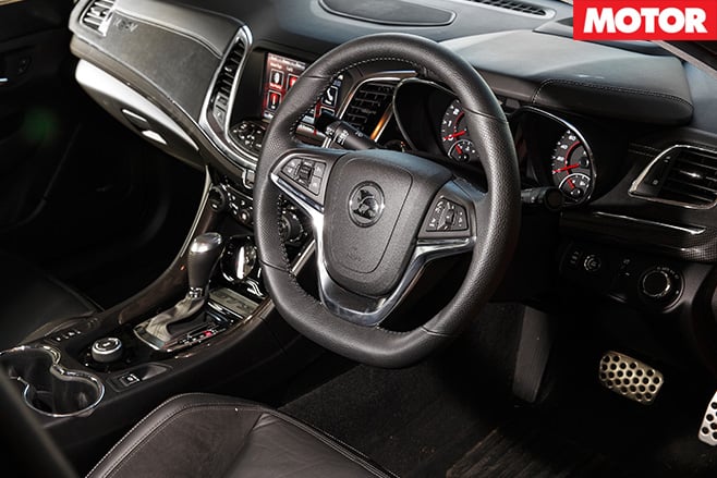 HSV GTS interior