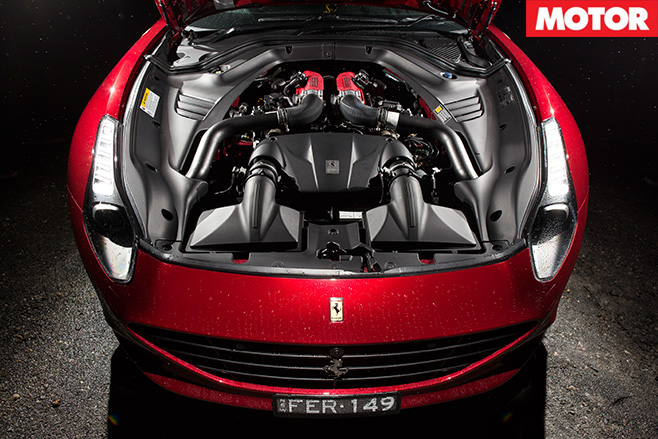 Ferrai california engine
